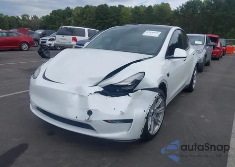 2021 Tesla Model Y Long Range Dual Motor All-Wheel Drive from USA, damaged, VIN 5YJYGDEE9MF086071